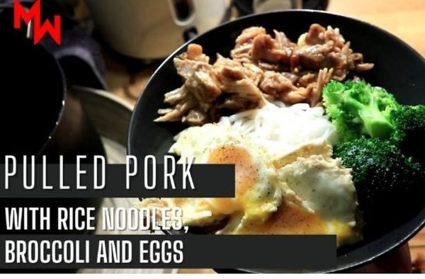 Pulled Pork With Rice Noodles